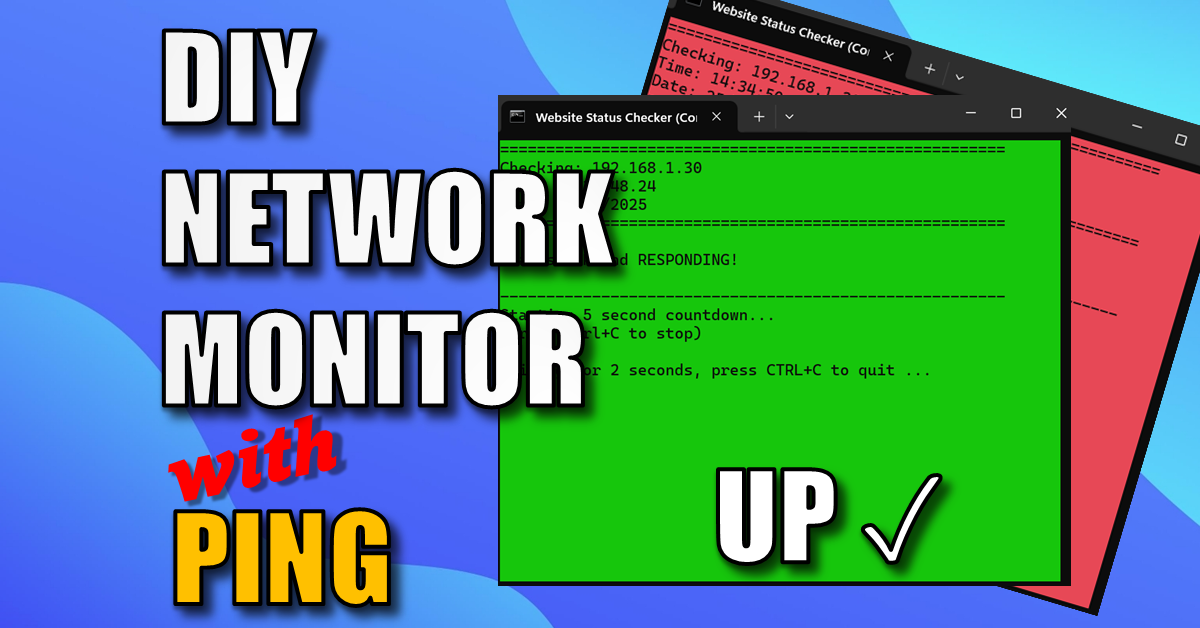 DIY Network Monitor