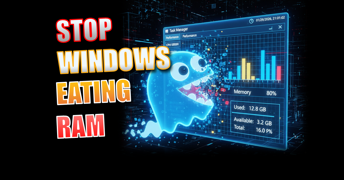 High RAM Usage in Windows