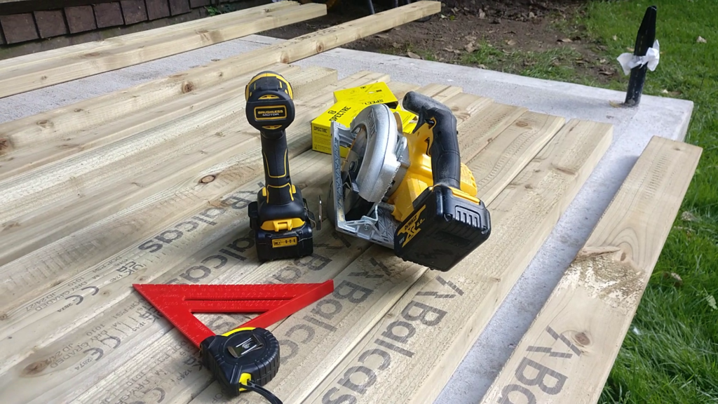 Framing the front walls