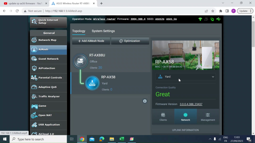 ASUS AiMesh Node