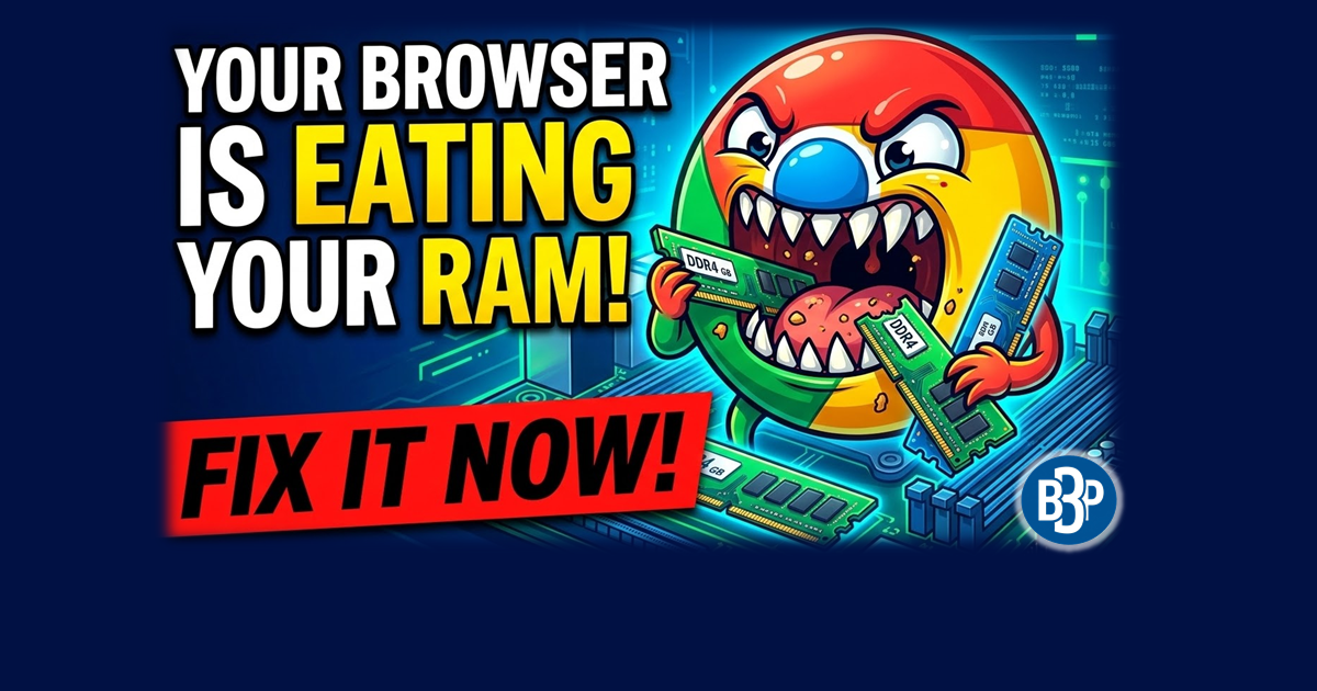 Chrome high memory usage fix