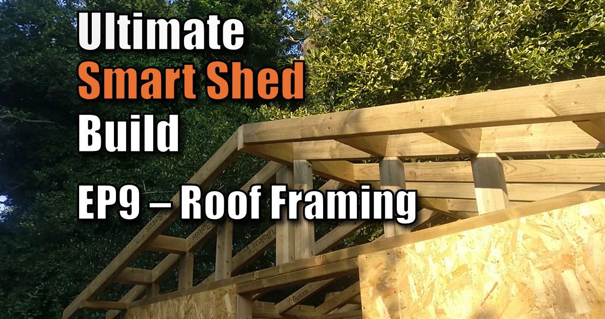 Framing a Shed Roof