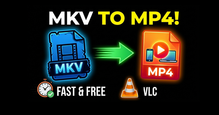 Convert mkv to mp4