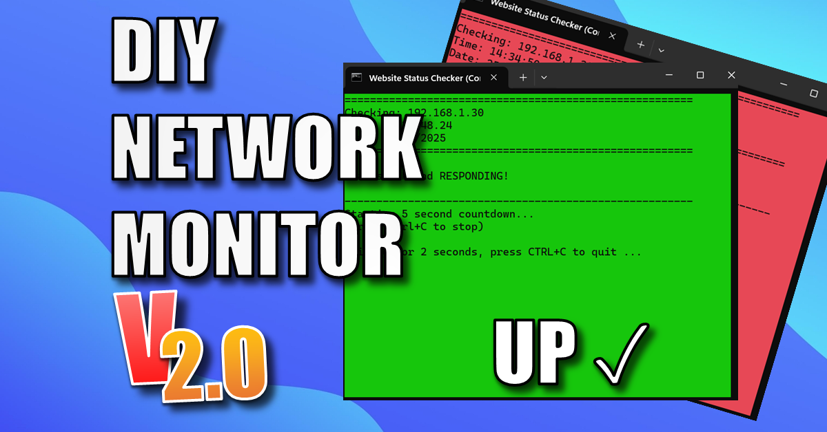 DIY Network Monitor